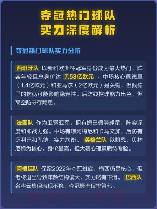 全面解读：世界杯热门球队实力与表现分析