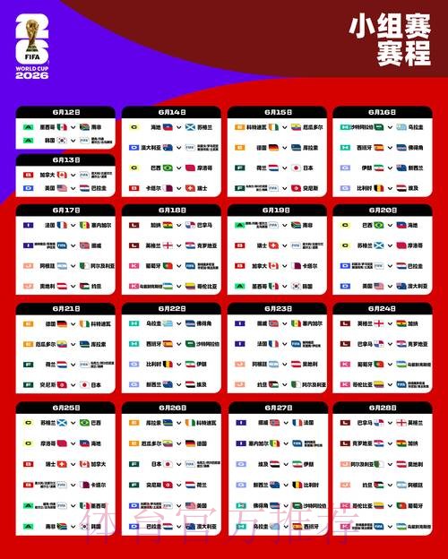 “2026世界杯比赛直播时间及观看指南”